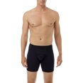 thumbnail image 1 of Underworks Caleçon Boxeur Long en Microfibre pour Homme - Noir Petit, 1 of 5