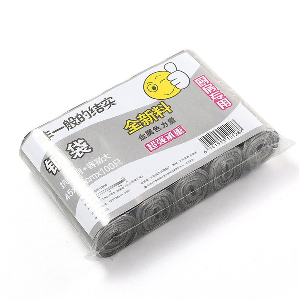 CHOK Clearance! Trash Bags 5Roll Garbage Bag Trash Bag Durable Disposable Plastic Home Kitchen Tools  Garbage Bags 13 Gallon Tall Kitchen Clearance Sale