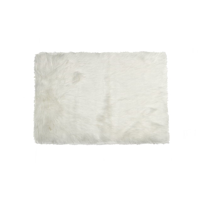 Luxe Hudson Tapis Trio Fausse Peau de Mouton / 3'x5'