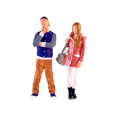 thumbnail image 3 of lionlar 2 Pieces 1/64 People Figures Set Train Railway S Scale Diorama Scenery Decor A, 3 of 9