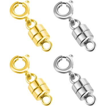 4pcs Cylindrical Magnetic Jewelry Clasps