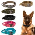 thumbnail image 2 of DEELLEEO Durable Tactical Dog Harness and Leash Set Adjustable  Pet Collar Leash Medium Large Dog Training Accessories, 2 of 7