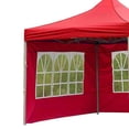 thumbnail image 3 of pitrice 1x Gazebos Tent 3x2M Camping Outdoor Canopy Mesh Side Wall Party Red, 3 of 9