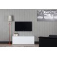 thumbnail image 3 of SONOROUS Studio ST-110B Wood and Glass TV Stand with Hidden Wheels for Sizes up to 65" (Modern Design with 4 Shelves For Your Audio/Video Components and Consoles, Comes with I/R Repeater)-White Cover, 3 of 3