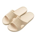 thumbnail image 1 of MIASHUI Shower Slippers Shoes for Women Beach Pool Slides Sandals Water Shoes,Beige,6, 1 of 4