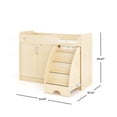 thumbnail image 2 of SafeStep Changing Table with Right Stairs - Durable Wood Changing Table for Childcare, 2 of 9