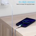 thumbnail image 3 of Fast Charging Cable Flexible Type C Cable Type C To USB A Charging Cable And Data Cable 40Mbps Speed Mobile Accessory, 3 of 5