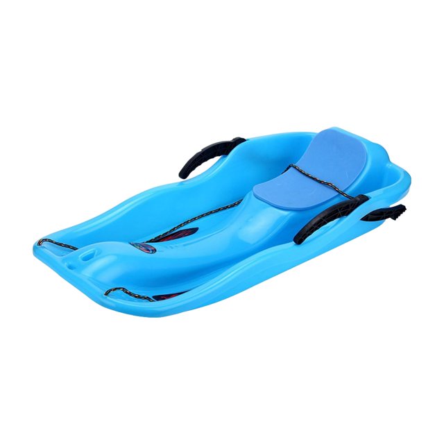 jinwen Luge Robuste pour Neige, Planche à Neige, Planche de Ski Extérieur Bleu Normal