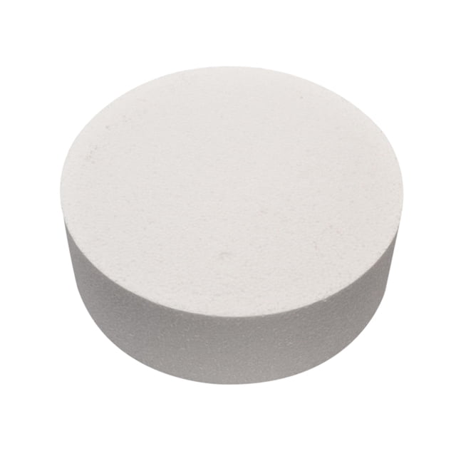 Opolski 4/6/8inch Round Styrofoam Foam Cake Dummy Sugarcraft Flower Decor Practice Model