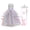 White Dress+Accessories, variant on eKids Princess Girl Dress Long Tulle Gown Flower Girls Unicorn Costume