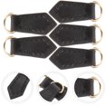 thumbnail image 3 of 5 Pcs Tirettes de Fermeture Éclair de Rechange Têtes de Fermeture Éclair en Cuir Languettes de Fermeture Éclair Détachables Languettes de Réparation pour Tirette de Fermeture Éclair, 3 of 9