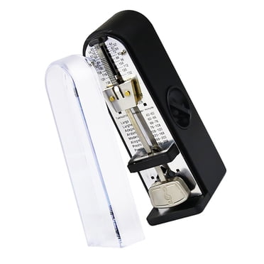 crativent Guitar Rhythm Metronome Lightweight Plastic Tuner Musical Equipment 11*3.5*5cm 1Set