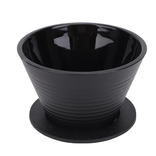 Pour Over Coffee Maker, Food Grade Flat Bottom Slow Filter Cone Single Cup Coffee Filter for Home Restaurant Camping
