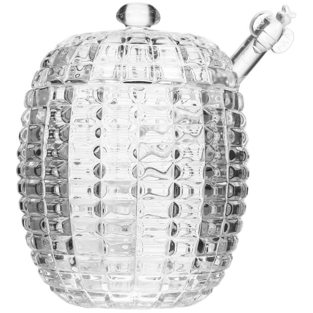 1 Ensemble de Pot à Miel avec Couvercle Contenant à Gelée Petit Pot à Confiture Pot à Confiture Anti-Fuite Pot avec Couvercle