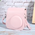 thumbnail image 3 of Mini Camera Case Bag, Fashional PU Leather With  Metal Adjusting Buckle, Simple And Beautiful PU Leather Bag, For  Mini 11 Camera, , Black,White,Blue,Pink,Purple, 3 of 8
