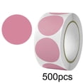 thumbnail image 1 of Uuiauoio 500Pcs Colored Dot Stickers, 1" Label Sticker Round Coding Labels Circle Dots Labels Circle Stickers for Office,Classroom,Family, 1 of 8