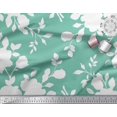 thumbnail image 3 of Soimoi Georgette Viscose Fabric Leaves & Floral Artistic Decor Fabric Printed Yard 42 Inch Wide, 3 of 5