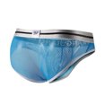 thumbnail image 4 of Fridja Men's Charming Solid Color Low Waist Briefs Underpants Moisture Wicking, 4 of 4