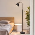 thumbnail image 2 of HonoDing Industrial Floor Lamp, 58'' Black Floor Lamp Design, 2 of 8