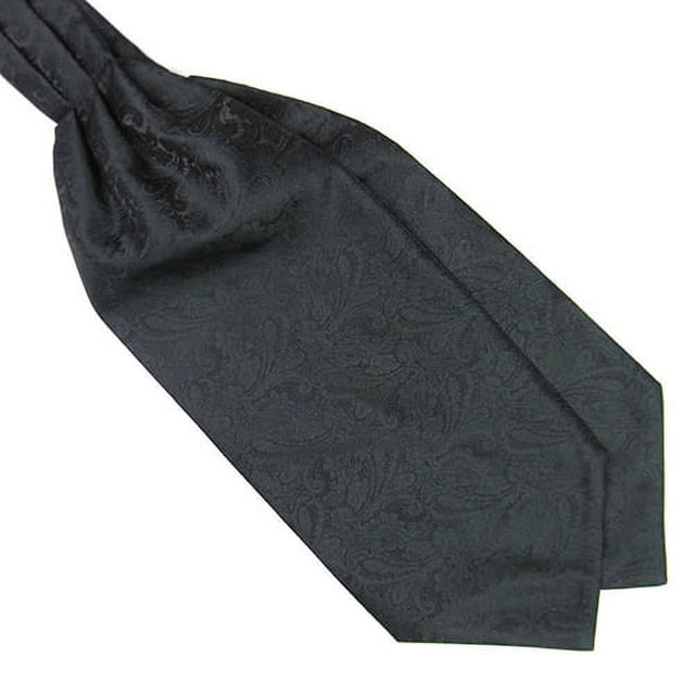 Cravate Classique Colorée en Satin Soyeux pour Homme, Mariage et Banquet, Cravate Ascot