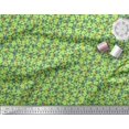 thumbnail image 3 of Soimoi polyester Crepe Fabric Diagonal Stripe,Cross Bones & Skull Decor Fabric Printed Yard 42 Inch Wide, 3 of 3