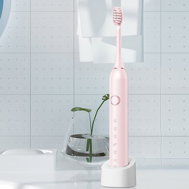 Toothbrush Toothbrush With 8 Brush Heads 6 Cleaning Modes Upgraded Toothbrush Longer Faster Chargin