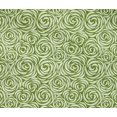 thumbnail image 4 of oneOone Coton Flex Vert Tissu Floral Matière de Robe Tissu Imprimé Tissu au Mètre 40 Pouces de Large, 4 of 5