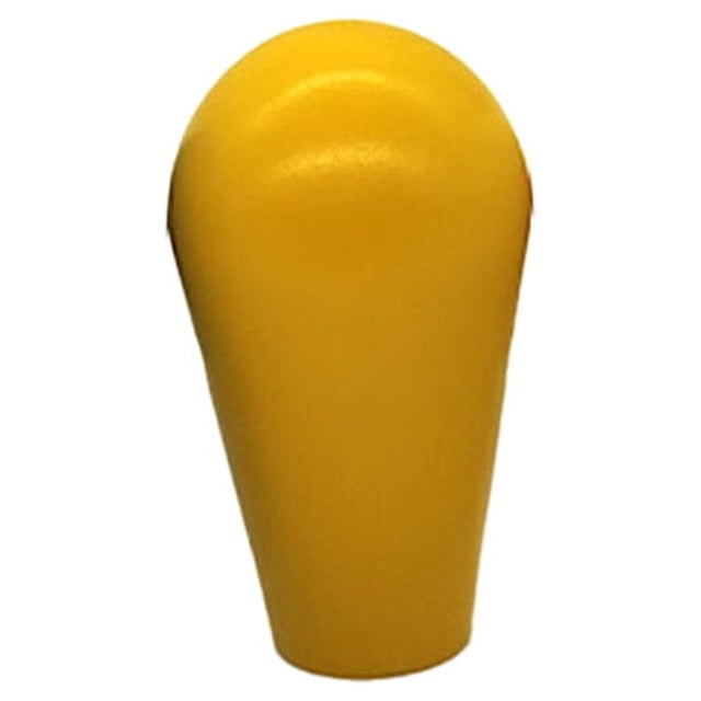 Langgg Joytsick Oval Ball Head Drop-Shaped Durable Rocker Handle Fashionable Topball Special Design Arcade Game Mmachine Accessories Yellow