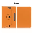 thumbnail image 1 of Étui de Protection à Motif pour Tablette, Étui Universel en Cuir PU pour Samsung Galaxy Tab 7 8 9 10.1 Pouces Tablette Android PC Brun Universel 8 Pouces, 1 of 6