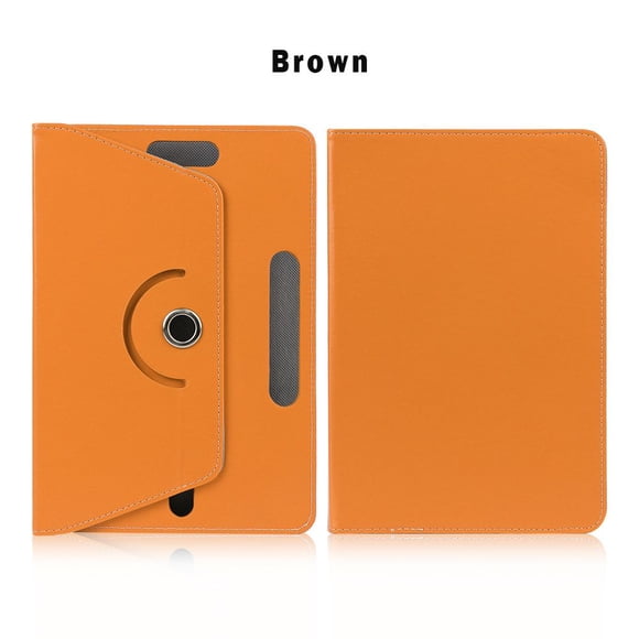 Pattern Protective Shell Tablet Case Universal Cover PU Leather For Samsung Galaxy Tab 7 8 9 10.1 inch Android Tablet PC brown Universal 8 inch