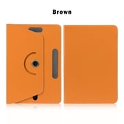 Pattern Protective Shell Tablet Case Universal Cover PU Leather For Samsung Galaxy Tab 7 8 9 10.1 inch Android Tablet PC brown Universal 8 inch
