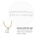 thumbnail image 4 of 104Pcs Metal Alphabet Charms Letters Pendant for DIY Bracelets Jewelry Making, 4 of 6