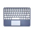 thumbnail image 1 of Estbridge Clavier Bluetooth Résistance à la Pression Élevée Petit Clavier Rétroaction au Toucher Parfaite Clavier Sans Fil avec Pavé Tactile Style 7, 1 of 4