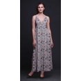 thumbnail image 4 of Bimba Robe de Plage Bohème Longue Sans Manches à Bretelles Imprimée Papillon pour Femmes - Grand, 4 of 6