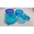 thumbnail image 1 of Tupperware Ensemble de Boîtes à Lunch de 4 Tropical Cups 200 ml Petits Contenants de Rangement pour Aliments, 1 of 5