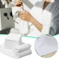 thumbnail image 1 of Fiudx Ultrafine Fiber White Towel Set - 10 Pack Disposable Face Cloths, Hand Towels & Multi-Purpose Cleaning Cloths with Excellent Absorption & Durability, 1 of 7