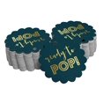 thumbnail image 1 of Inkdotpot Gold Foil Paper Hang Tags Ready To Pop Baby Shower Favor Tags 100 Pieces, 1 of 6