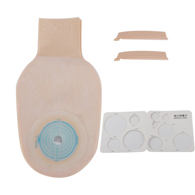 Disposable Colostomy Bag 10pcs Disposable Colostomy Bag Soft Skin Friendly Colostomy Pouch BagOpen Type