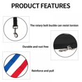 thumbnail image 3 of Durable Nylon Dog Leash 15ft, 20ft, 30 ft, 50ft100ft Foot Long, Walking Training Dog Leashes for Medium Large Dogs, 3 of 9