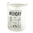 thumbnail image 3 of BKER Patterned Linen Laundry Hamper Without Lid Large Open Top Dirty Stylish And Breathable Fabric For Bedroom Or Bathroom Easy And Durable Design, 3 of 5