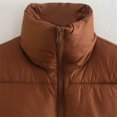 thumbnail image 3 of ORUYROP Gilet Court d'Hiver pour Femmes, Léger, Sans Manches, Chaud, Rembourré, 3 of 7