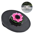 thumbnail image 4 of Solar Fountain Water Pump, Multi Purpose Solar Powered Water Fountain Portable Interesting  For Birdbaths Garden 1,2,3, 4 of 8