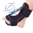 thumbnail image 3 of EASTIN Foot Drop Orthosis Adjustable Foot Drop Brace Breathable Orthosis Corrector Brace Protection Correction Splint Splint Ankle Support, 3 of 7