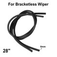 thumbnail image 5 of Flexible Rubber Wiper Blades for Car Windshield 28 Inch Refills (2pcs), 5 of 5