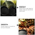 thumbnail image 3 of 2 Pcs Bol d'Alimentation en Plastique pour Reptiles Lézard, Bol d'Alimentation Pratique pour Animaux, Noir, 3 of 8
