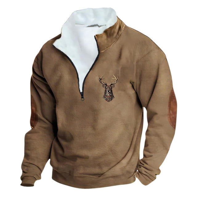 Chandail Beige pour Hommes Léger à Manches Longues Chandail à Épaules Dénudées pour Hommes Chandails de Designer pour Hommes Chandail Confortable pour Hommes Mode Décontractée Relax Confortable Chandail à Capuchon Imprimé à Manches Longues