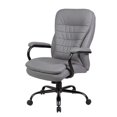 thumbnail image 1 of Boss Office Chaise Double en Peluche Lourd CaressoftPlus en Gris, 1 of 6