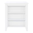 thumbnail image 3 of Linon Nico Wood Counter Height Wood Space Saving Table 3 Shelves in White Paint, 3 of 10