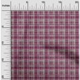 thumbnail image 1 of oneOone Cotton Flex Fabric Check Kasuri Printed Fabric 1 Yard 40 Inch Wide, 1 of 4