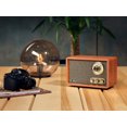 thumbnail image 4 of Victrola Radio FM / AM Bluetooth rétro en bois avec cadran rotatif, 4 of 4